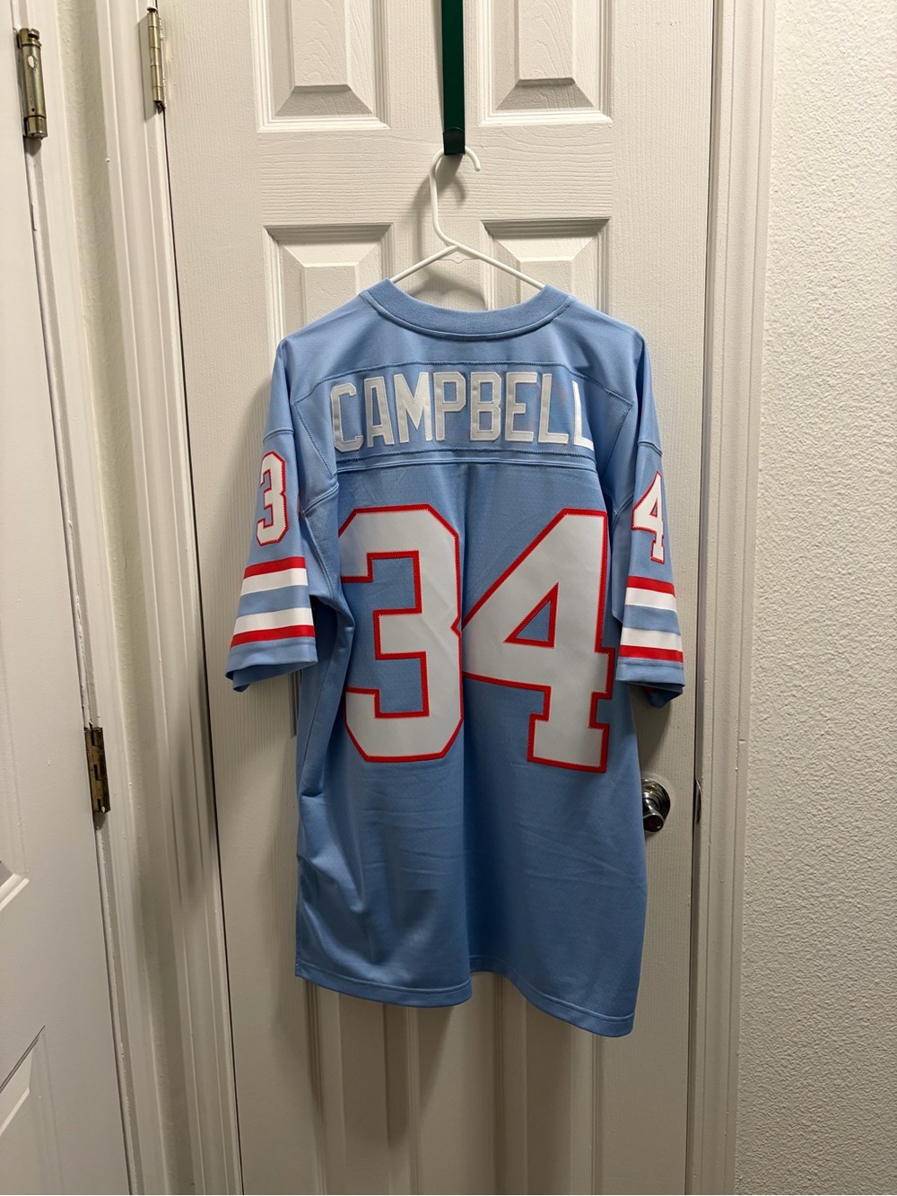VTG Earl Campbell Houston Oilers Jersey NWT- Men’s Large
